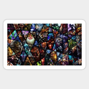 Dota Heroes - Best Selling Design Sticker